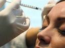 Botox treatment between the brows